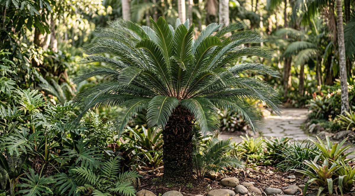 Cycas revoluta (280 million years established)