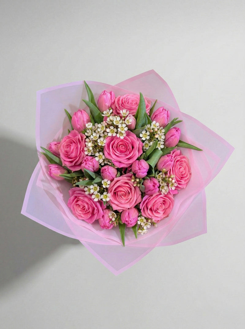 Deep Pink Tulip Bundle
